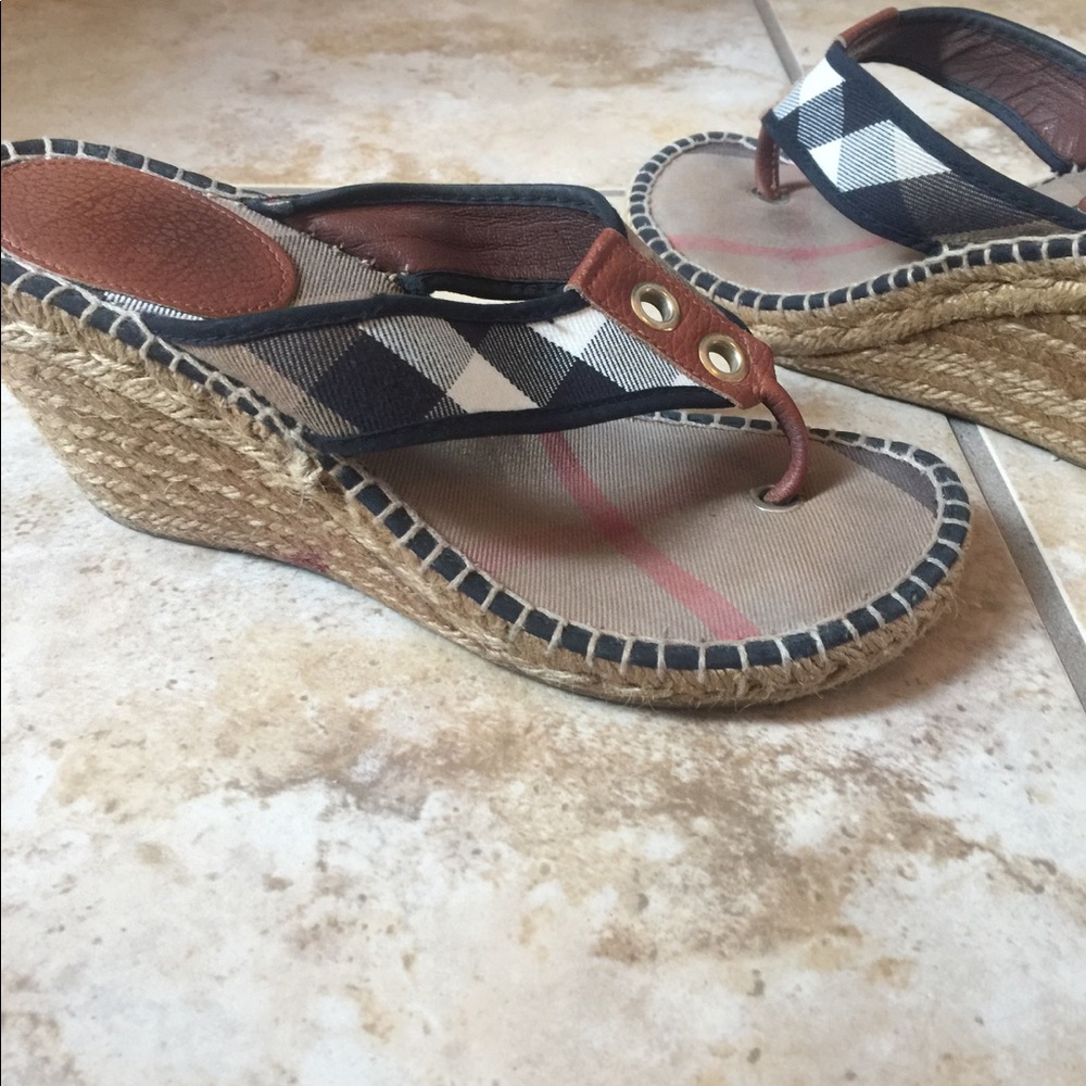 Burberry wedges